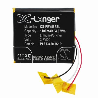 Prestigio GeoVision 5850HDDVR GPS Battery 3.7V 1100mAh Li-Polymer PRV585SL