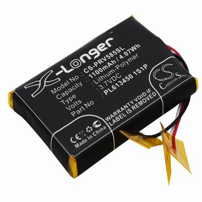 Prestigio GeoVision 5850HDDVR GPS Battery 3.7V 1100mAh Li-Polymer PRV585SL