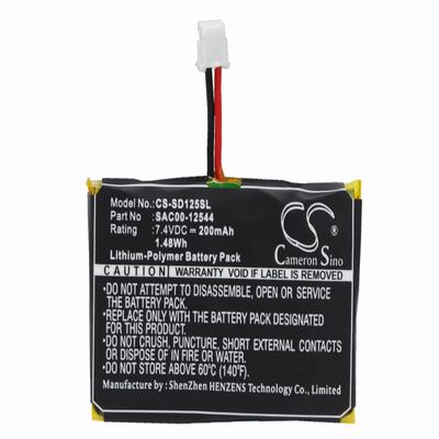 Sportdog SD-1225 Trainer Receiver Dog Animal Tracking Battery 7.4V 200mAh Li-Polymer SD125SL