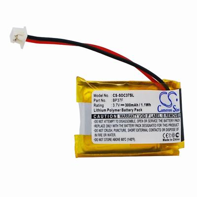 Dogtra EF3000 Gold Dog Animal Tracking Battery 3.7V 300mAh Li-Polymer SDC37SL