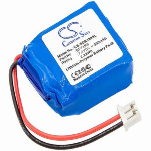 Dogtra 1900S Receiver Dog Collar Battery 7.4V 300mAh Li-Poly SDR190SL