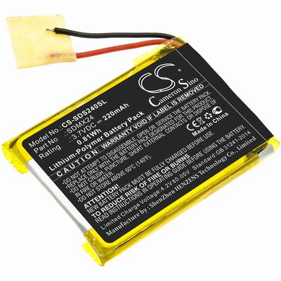 SanDisk Sansa Clip Sport Media Player Battery 3.7V 220mAh Li-Poly SDS240SL