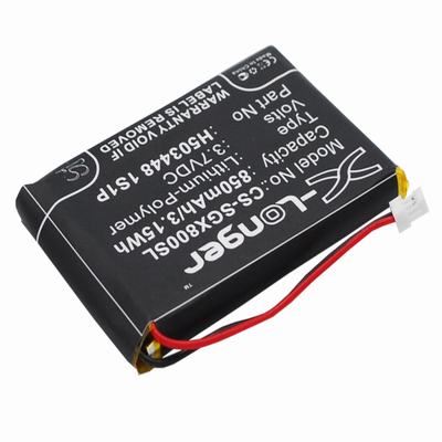 SkyGolf SkyCaddie Aire GPS Battery 3.7V 850mAh Li-Polymer SGX800SL