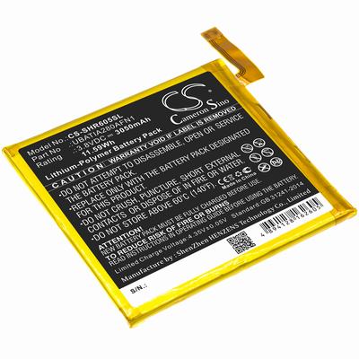 Sharp 605SH Mobile SmartPhone Battery 3.8V 3050mAh Li-Poly SHR605SL