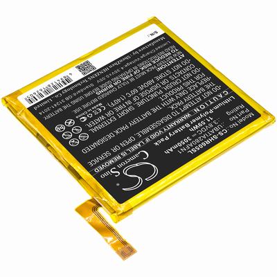 Sharp 605SH Mobile SmartPhone Battery 3.8V 3050mAh Li-Poly SHR605SL