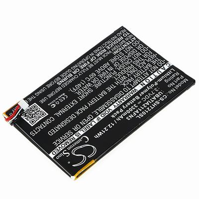 Sharp Aquos Pad Tablet Battery 3.7V 3300mAh Li-Polymer SHT210SL