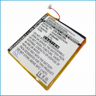 Samsung YP-CP3 MP3 MP4 PMP Media Player Battery 3.7V 810mAh Li-Polymer SMC3SL