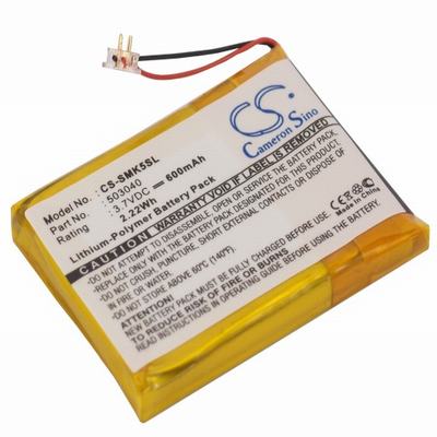 Samsung YP-K5 MP3 MP4 PMP Media Player Battery 3.7V 600mAh Li-Polymer SMK5SL