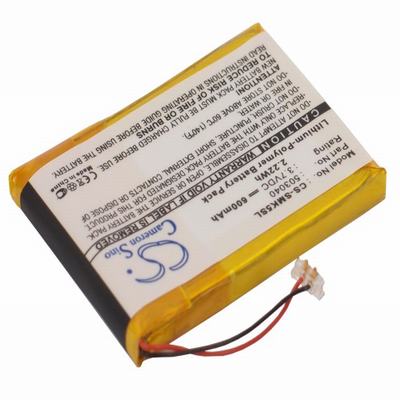 Samsung YP-K5 MP3 MP4 PMP Media Player Battery 3.7V 600mAh Li-Polymer SMK5SL