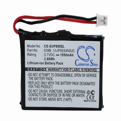 Sureshotpgs 8800 GPS Battery 3.7V 1050mAh Li-ion SUP850SL