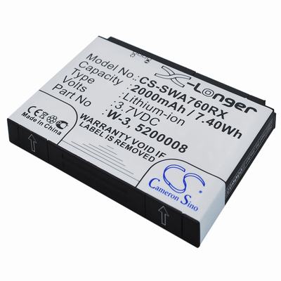 Sierra Wireless Aircard 760 Hotspot Battery 3.7V 2000mAh Li-ion SWA760RX
