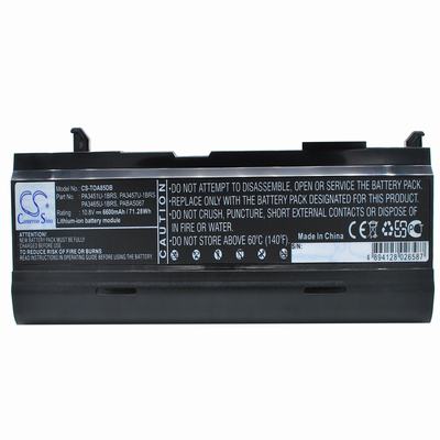Toshiba Satellite A80 Laptop Notebook Battery 10.8V 6600mAh Li-Ion TOA85DB