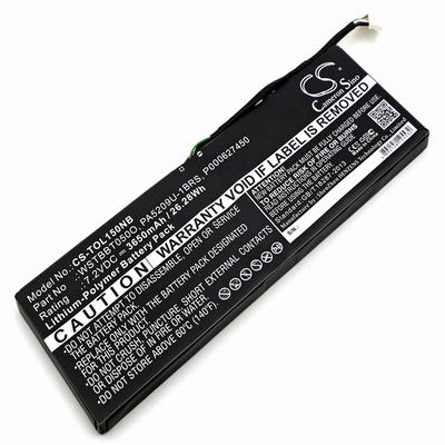 Toshiba Satellite L10T Notebook Laptop Battery 7.2V 3650mAh Li-Poly TOL150NB