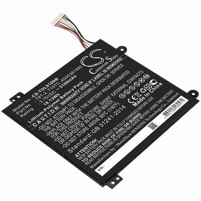 Toshiba Satellite Click Mini L9W-B Notebook Laptop Battery 3.75V 5100mAh Li-Poly TOL910NB