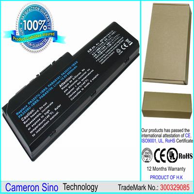 Toshiba Equium P200-178 Laptop Notebook Battery 10.8V 6600mAh Li-Ion TOX200HB