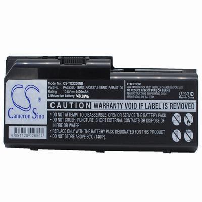 Toshiba Equium P200-178 Laptop Notebook Battery 10.8V 4400mAh Li-Ion TOX200NB