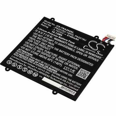 Toshiba Excite A204 Tablet Battery 3.75V 5100mAh Li-Poly TRA204SL