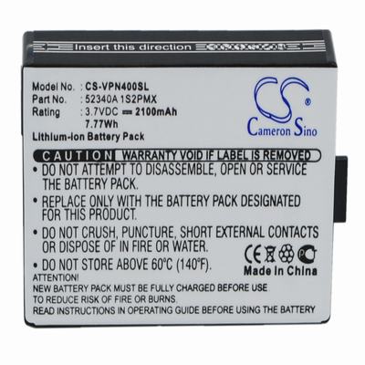 VDO Dayton PN4000 GPS Battery 3.7V 2100mAh Li-ion VPN400SL
