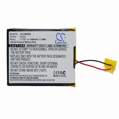 Archos Gmini XS18s MP3 MP4 PMP Media Player Battery 3.7V 1400mAh Li-Ion XS200SL