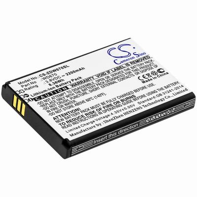 ZTE MF673 Hotspot Battery 3.8V 2200mAh Li-ion ZDW670SL