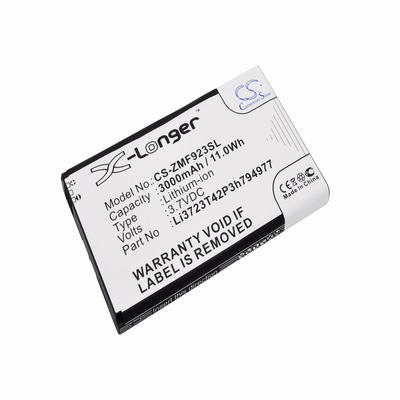 ZTE MF923 Hotspot Battery 3.7V 3000mAh Li-Poly ZMF923SL