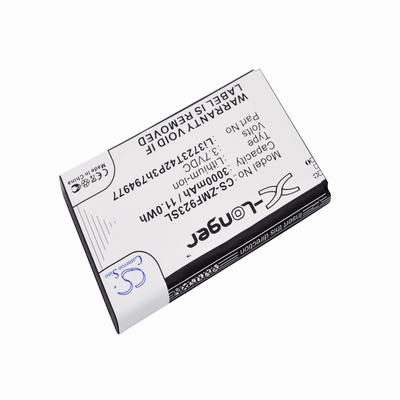 ZTE MF923 Hotspot Battery 3.7V 3000mAh Li-Poly ZMF923SL