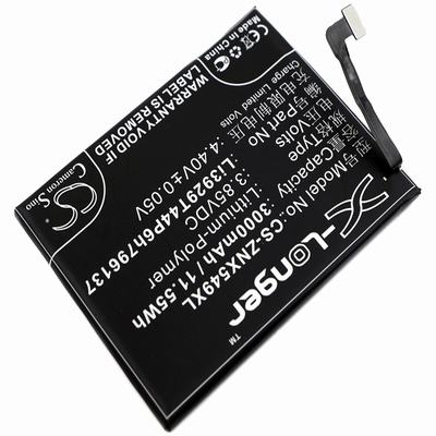 ZTE Nubia Z11 Mini S Mobile SmartPhone Battery 3.85V 3000mAh Li-Poly ZNX549XL