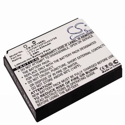 ZTE F852 Mobile Phone Battery 3.7V 830mAh Li-ion ZTF188SL