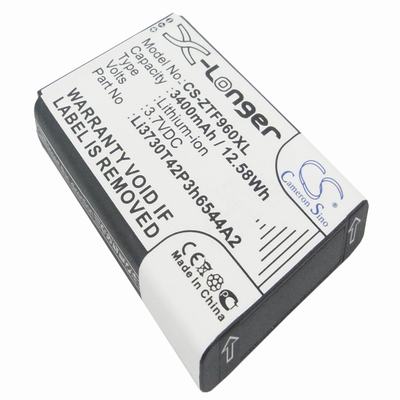 ZTE MF279 Hotspot Battery 3.7V 3400mAh Li-ion ZTF960XL