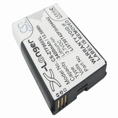 ZTE MF279 Hotspot Battery 3.7V 3400mAh Li-ion ZTF960XL