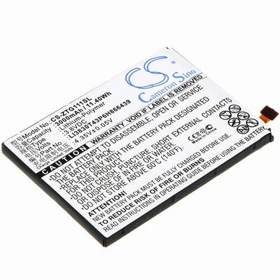 ZTE G111 Mobile SmartPhone Battery 3.8V 3000mAh Li-Poly ZTG111SL