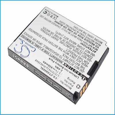 ZTE G6 Mobile Phone Battery 3.7V 650mAh Li-ion ZTG600SL