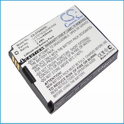ZTE G6 Mobile Phone Battery 3.7V 650mAh Li-ion ZTG600SL