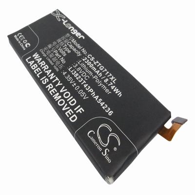 ZTE G717C Mobile Phone Battery 3.8V 2300mAh Li-Polymer ZTG717XL