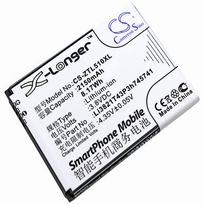 ZTE Blade L5 Mobile SmartPhone Battery 3.8V 2150mAh Li-ion ZTL510XL