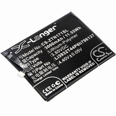 ZTE Nubia Z17 Mini Mobile SmartPhone Battery 3.85V 3000mAh Li-Poly ZTN171SL