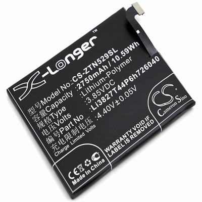 ZTE Nubia Z11 mini Mobile SmartPhone Battery 3.85V 2750mAh Li-Poly ZTN529SL