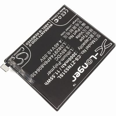 ZTE Nubia M2 Lite Mobile SmartPhone Battery 3.85V 3000mAh Li-Poly ZTN531SL