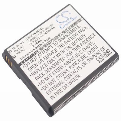 ZTE N983 Mobile Phone Battery 3.7V 1650mAh Li-ion ZTN983SL
