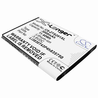 ZTE Grand S II Mobile Phone Battery 3.8V 3000mAh Li-ion ZTS291XL