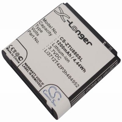 ZTE U880S2 Mobile Phone Battery 3.7V 1200mAh Li-ion ZTU880SL