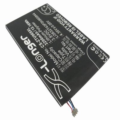 ZTE Grand Memo Mobile Phone Battery 3.8V 3200mAh Li-Polymer ZTU969XL