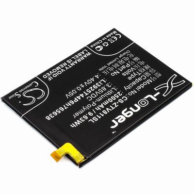 ZTE Blade V8 Lite Mobile SmartPhone Battery 3.85V 2500mAh Li-Poly ZTV811SL
