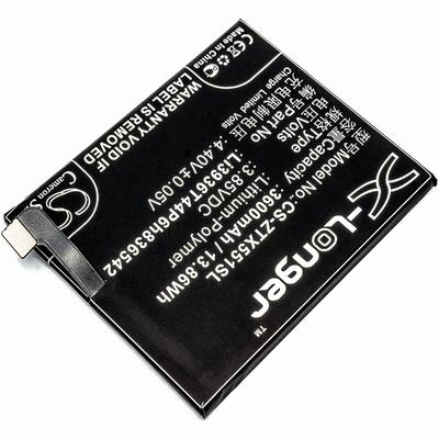 ZTE Nubia M2 Mobile SmartPhone Battery 3.85V 3600mAh Li-Poly ZTX551SL