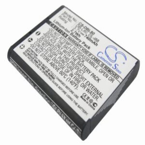 Pentax Optio P70 Digital Camera Video Battery 3.7V 740mAh Li-Ion DBL80