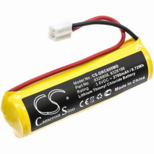 Drager PAC 6000 Equipment Survey Test Battery 3.6V 2700mAh Li-SOCl2 DRC600MD