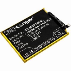 Motorola G7 Power Mobile SmartPhone Battery 3.8V 4850mAh Li-Poly MOP300SL