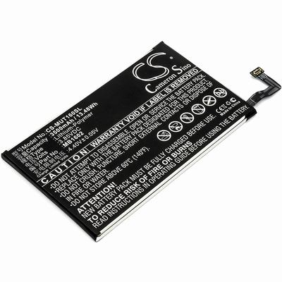 Meitu MP1602 Mobile SmartPhone Battery 3.85V 3500mAh Li-Poly MUT160SL