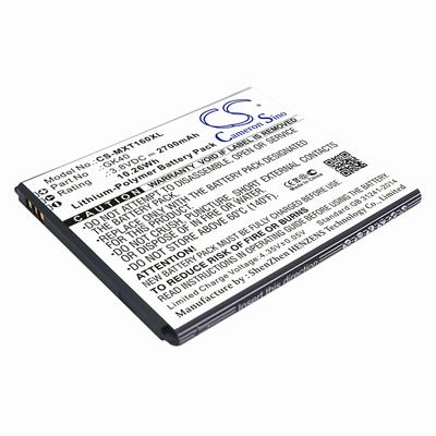 Motorola Cedric Mobile SmartPhone Battery 3.8V 2700mAh Li-Poly MXT160XL