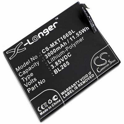 Motorola Kung-Fu Mobile SmartPhone Battery 3.85V 3000mAh Li-Poly MXT166SL
